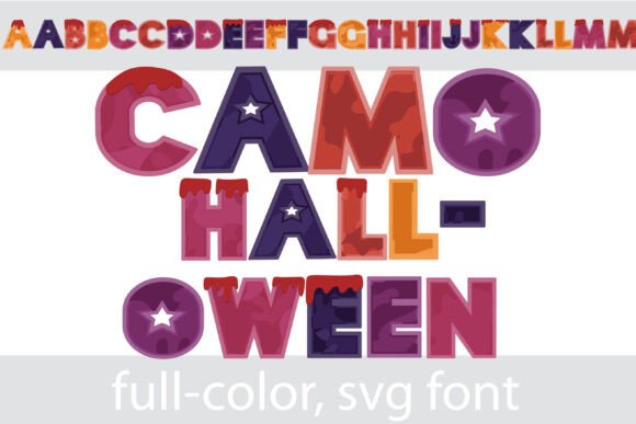 Camo Halloween: A Bold Choice for Spooky Season Designs