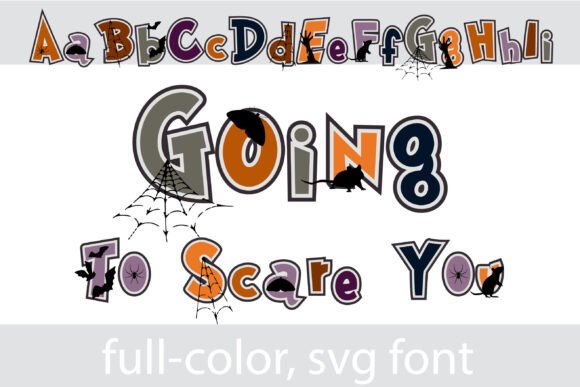 Going to Scare You: A Whimsical Display Font for Bold Creators