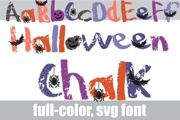 Halloween Chalk: A Festive Font for Spooky Season Designs