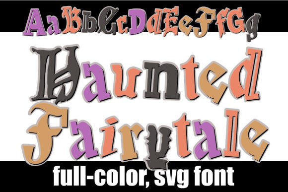 Haunted Fairytale: A Creative Font for Spooky Elegance