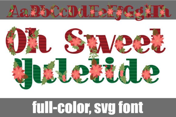 Oh Sweet Yuletide: A Festive Serif for Seasonal Designs