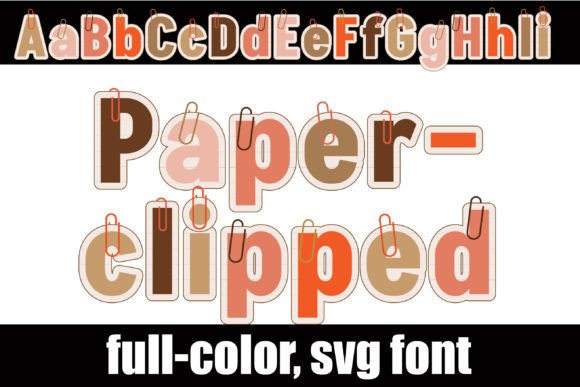 Paperclipped Pumpkin: A Font with Autumn Charm