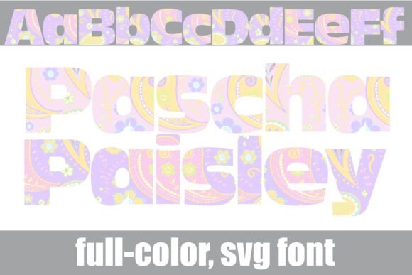 Pascha Paisley: A Fresh Take on Chunky Sans Serif Design