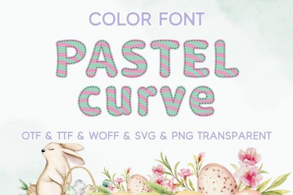 Pastel Curve: A Creative Font for Modern Designers