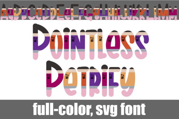 Pointless Petrify: A Playfully Spooky Display Font for Halloween Designs