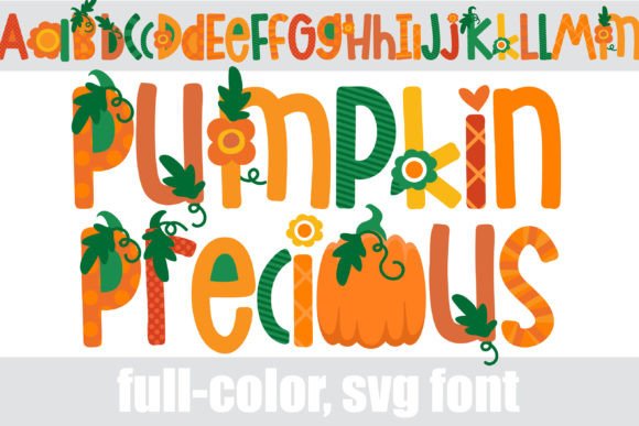 Pumpkin Precious: Your Go-To Autumn Display Font