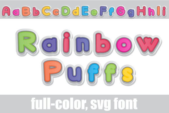 Rainbow Puffs: Injecting Playful Energy into Your Designs