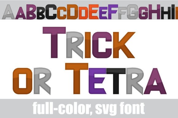 Trick or Tetra: A Playful Halloween Font for Bold Designs